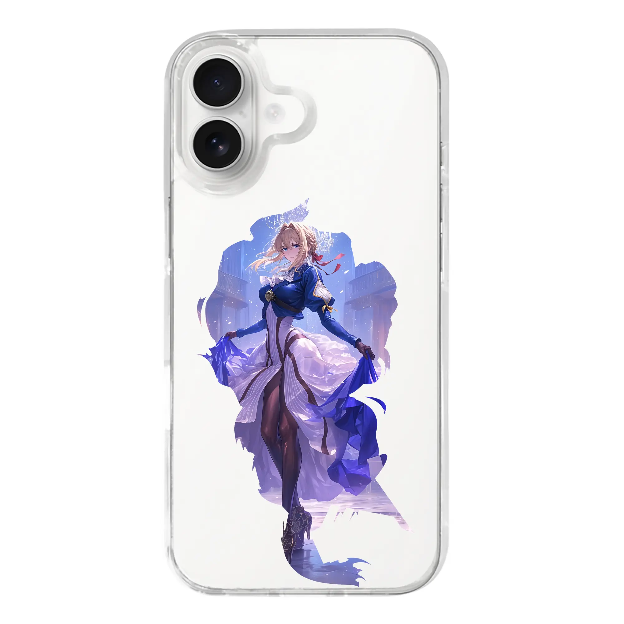 ヴァイオレット・エヴァーガーデン グッズ,ヴァイオレット・エヴァーガーデン - iPhone 17シリーズ 透明スマホケース – 薄型・耐衝撃・精密フィット保護カバー